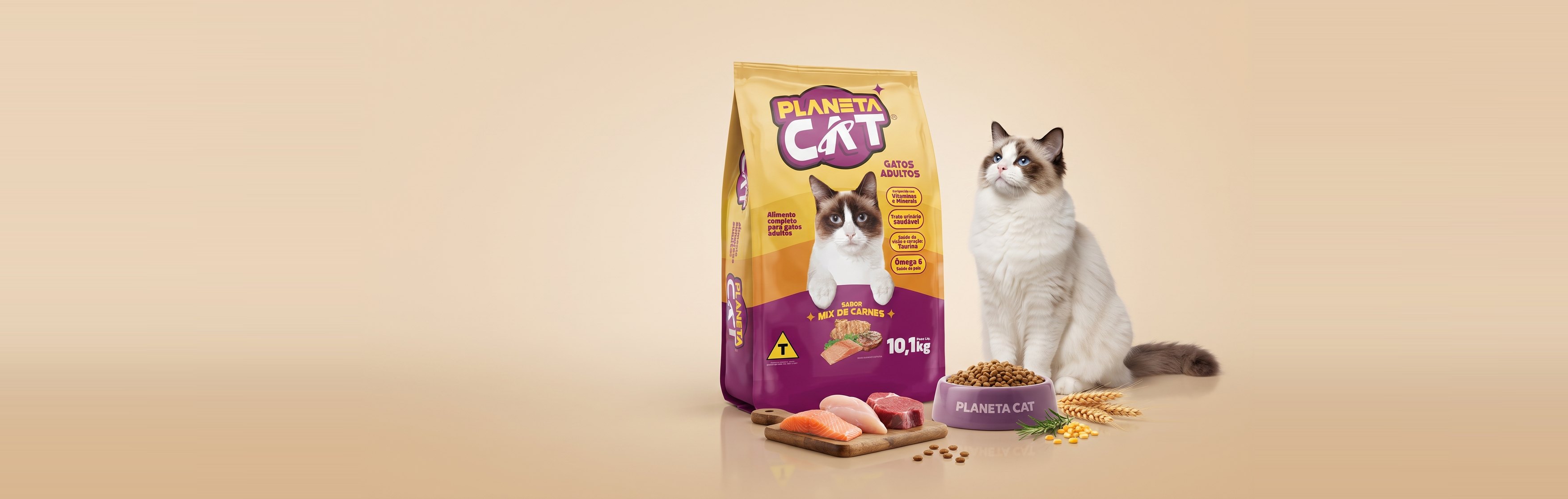 Planeta Cat Mix de Carnes 10,1 kg
