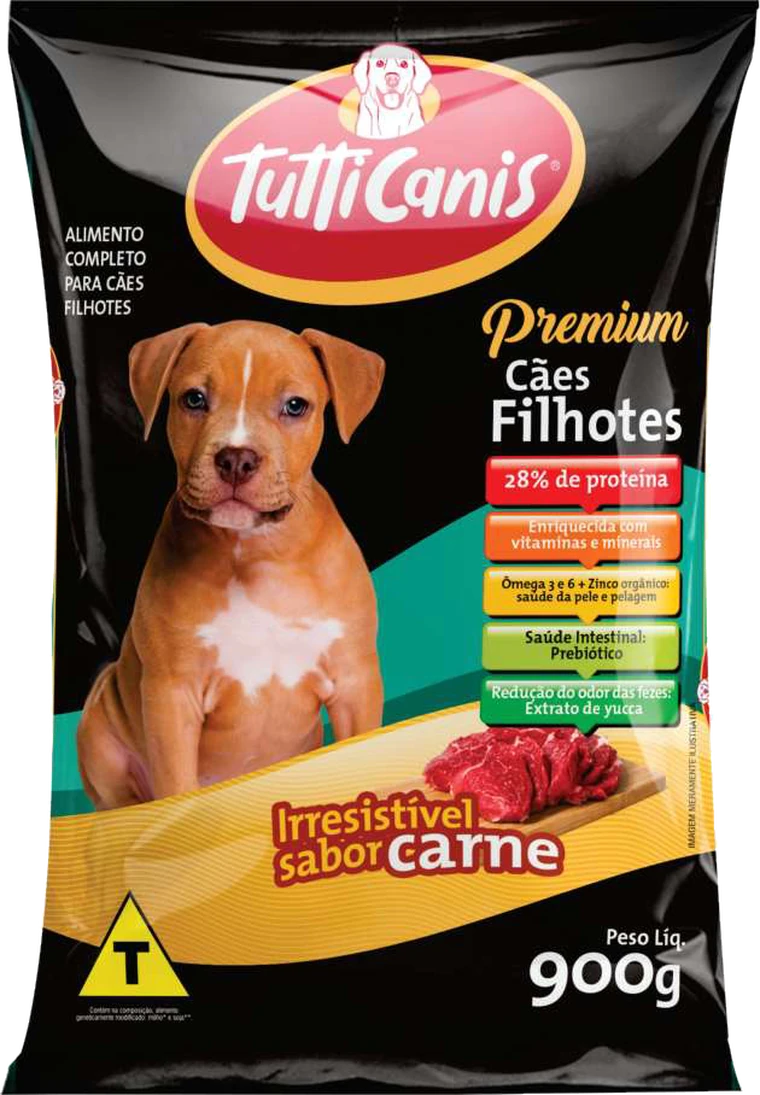 TuttiCanis · Premium Cães Filhotes — Sabor Carne
